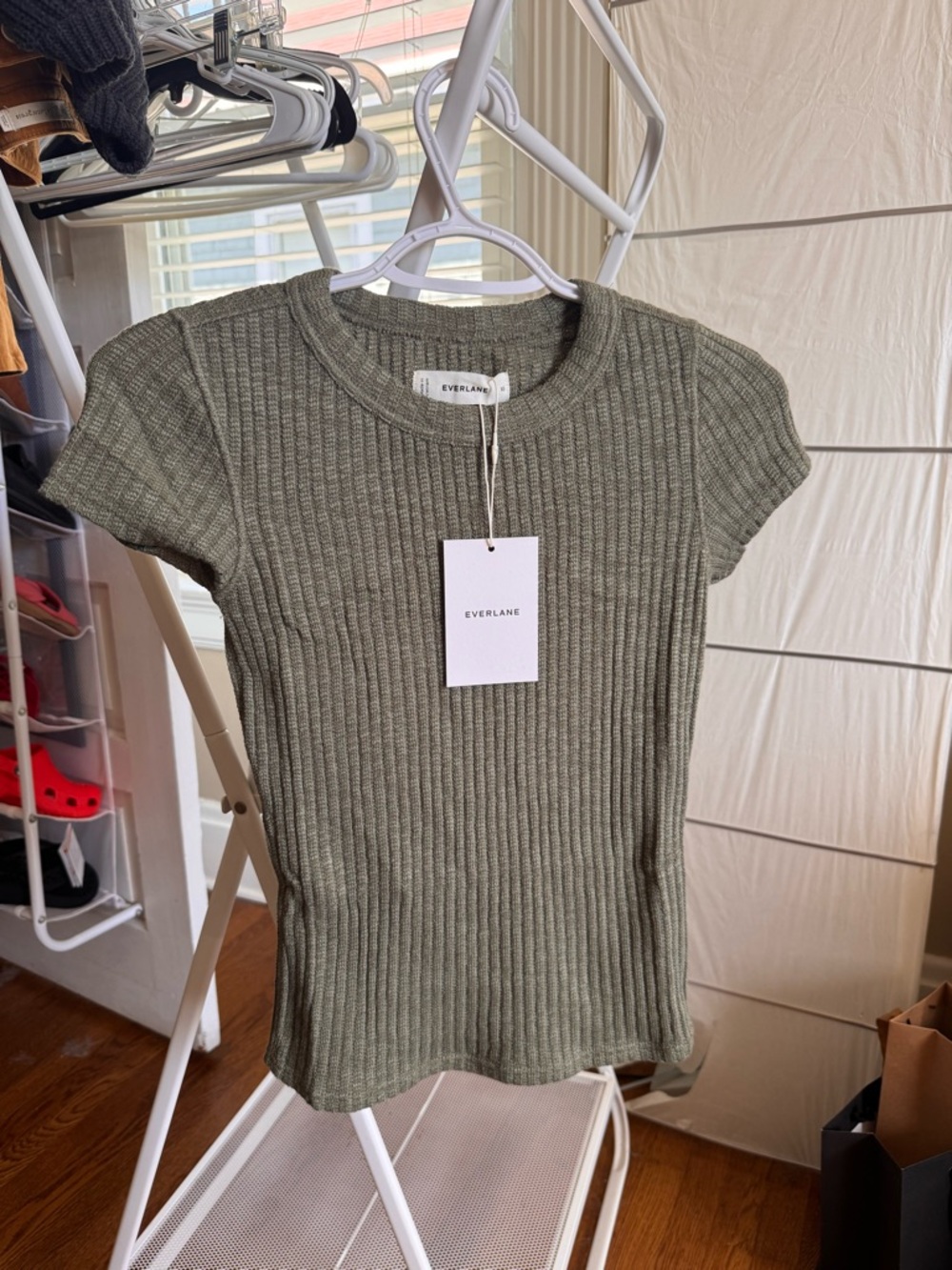 Everlane Ribbed Tee
